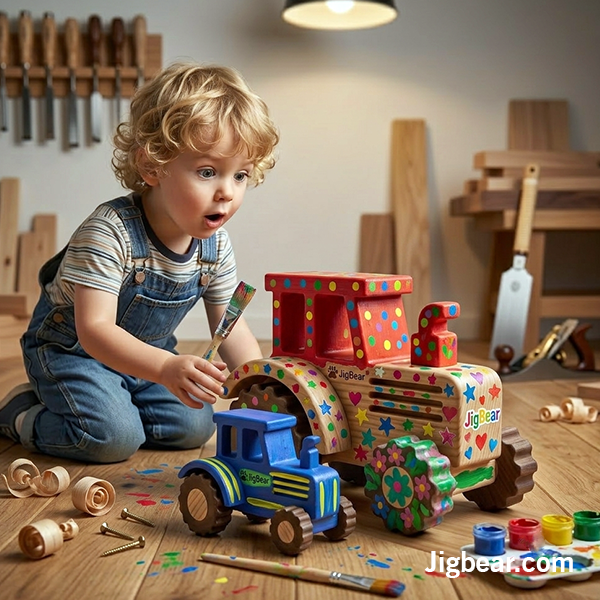 Motorized-Wooden-Tractor-11